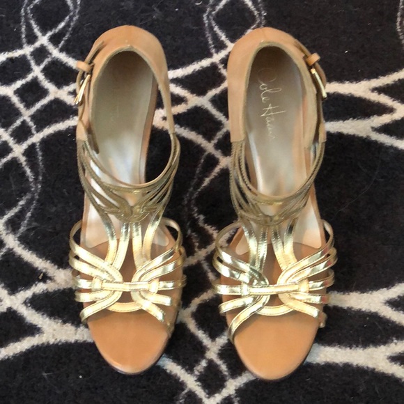 Cole Haan Shoes - Cole Haan strappy heels / sandals size 9B